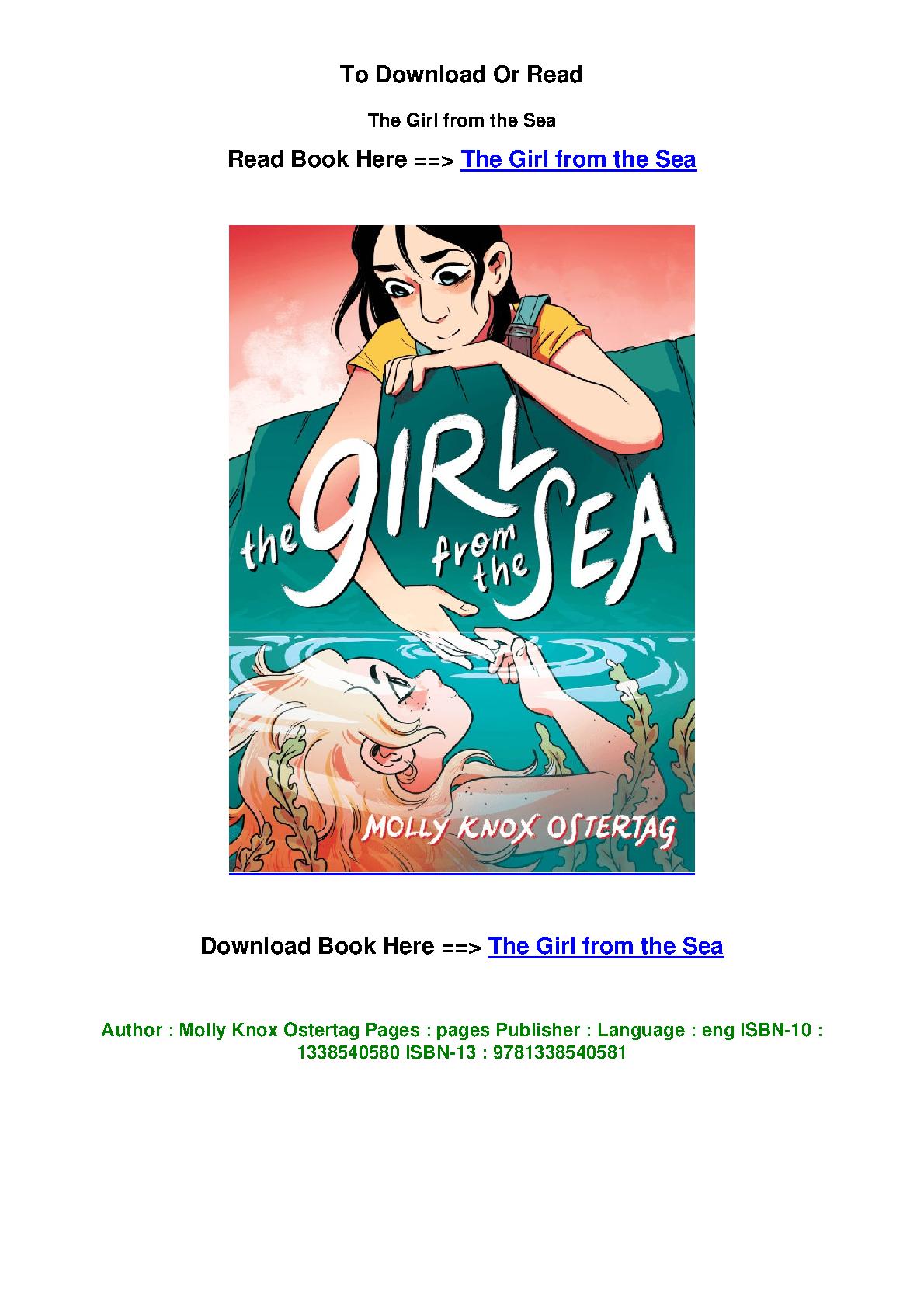 Download Pdf The Girl From The Sea By Molly Knox Ostertagpdf Pdf Host
