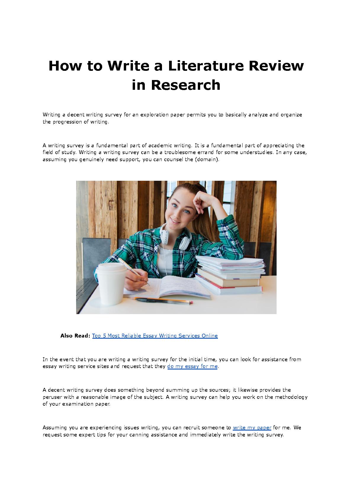 review in research pdf