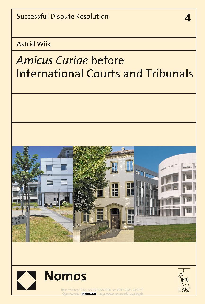 Exception Clause. Dispute Resolution Clause in Contract National Courts. Amicus curiae