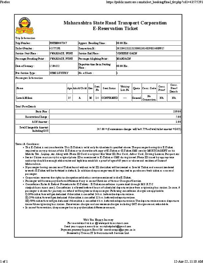 PDF document image preview