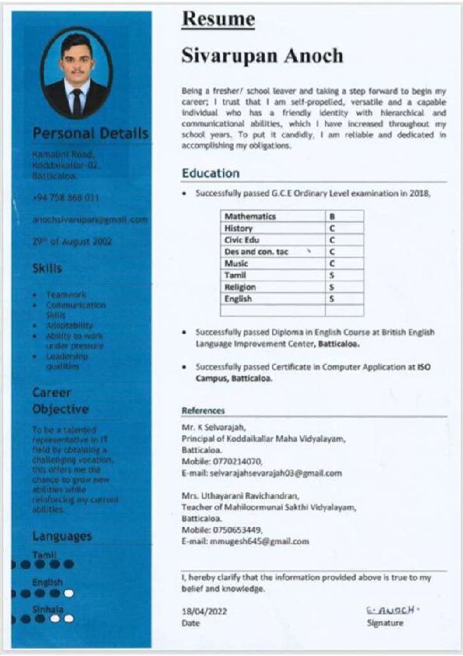 PDF document image preview