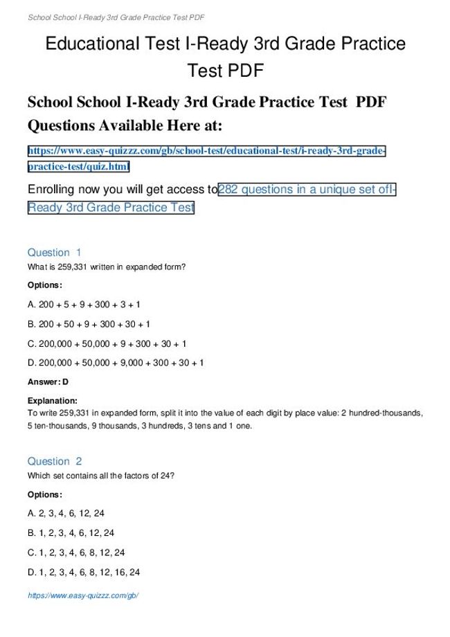 PDF document image preview