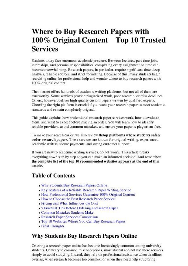 PDF document image preview