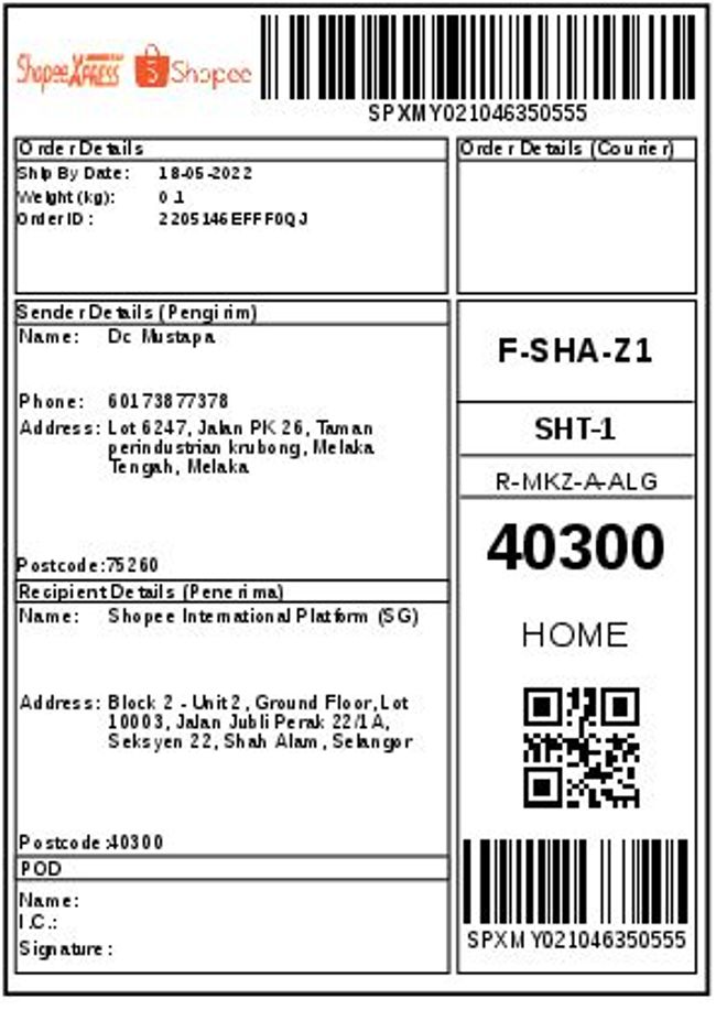 PDF document image preview