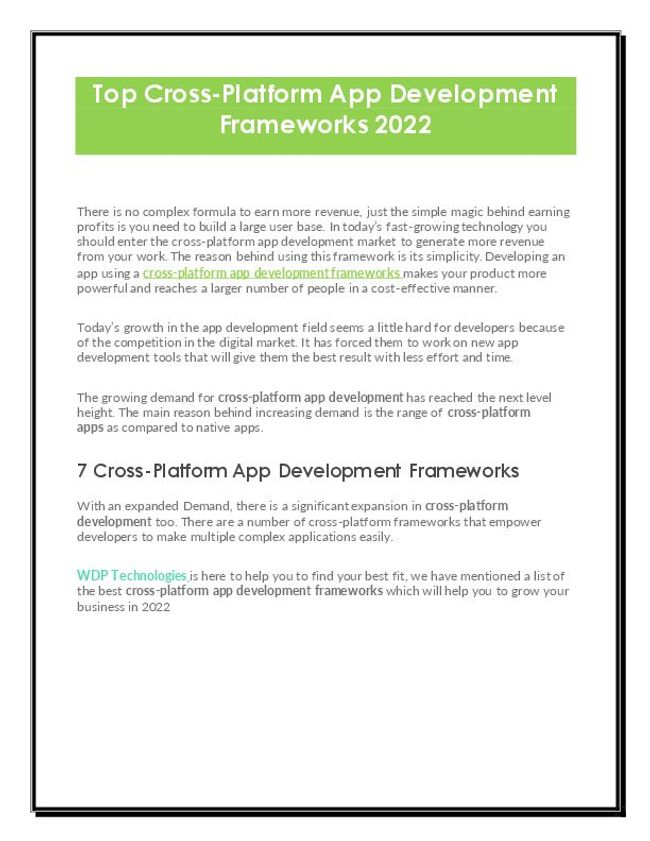 PDF document image preview