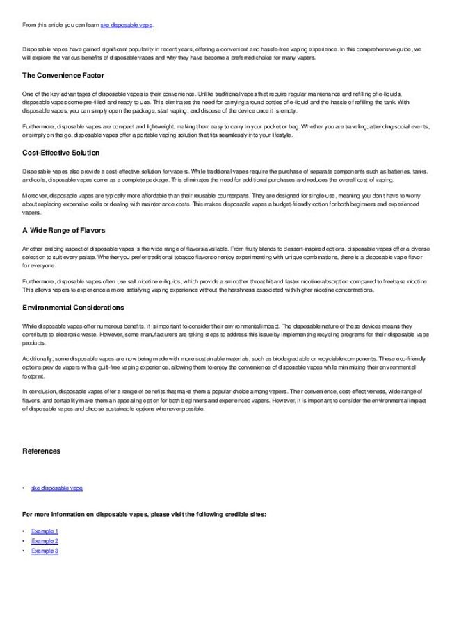 PDF document image preview