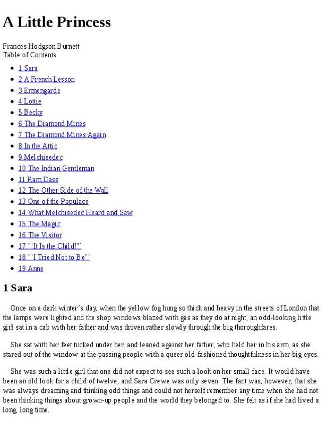 PDF document image preview