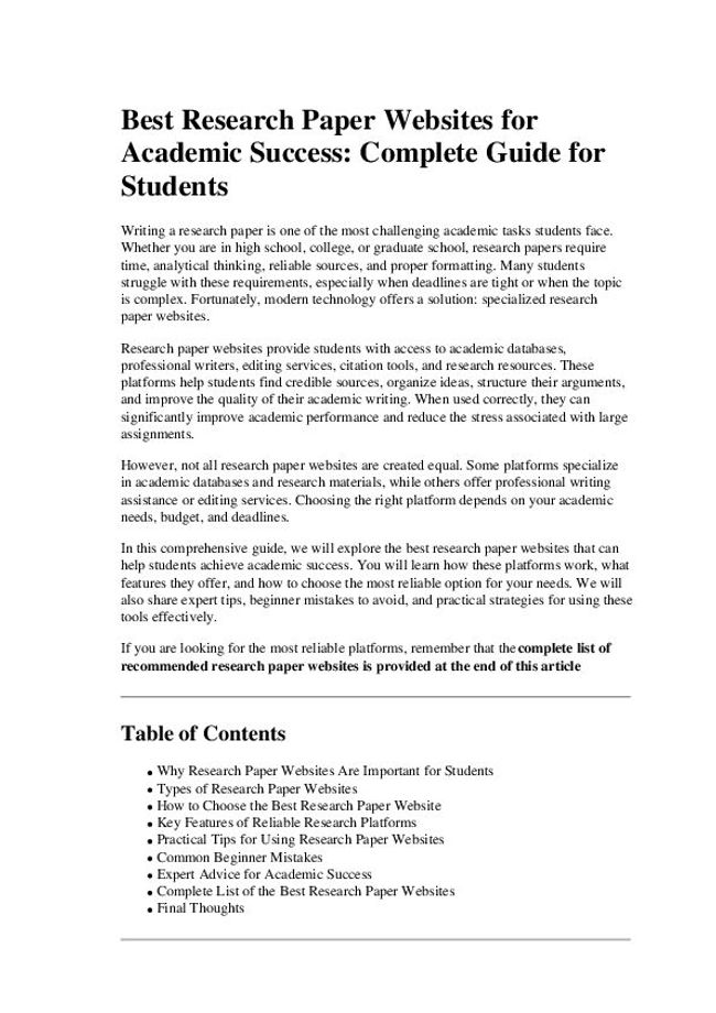 PDF document image preview