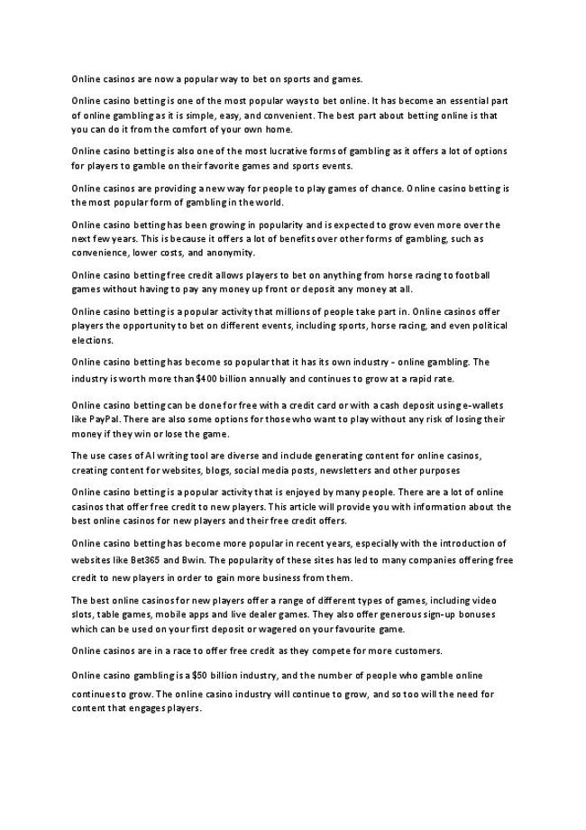 PDF document image preview