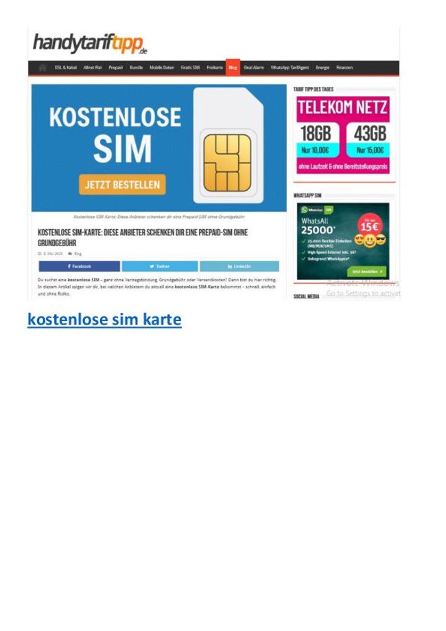 PDF document image preview