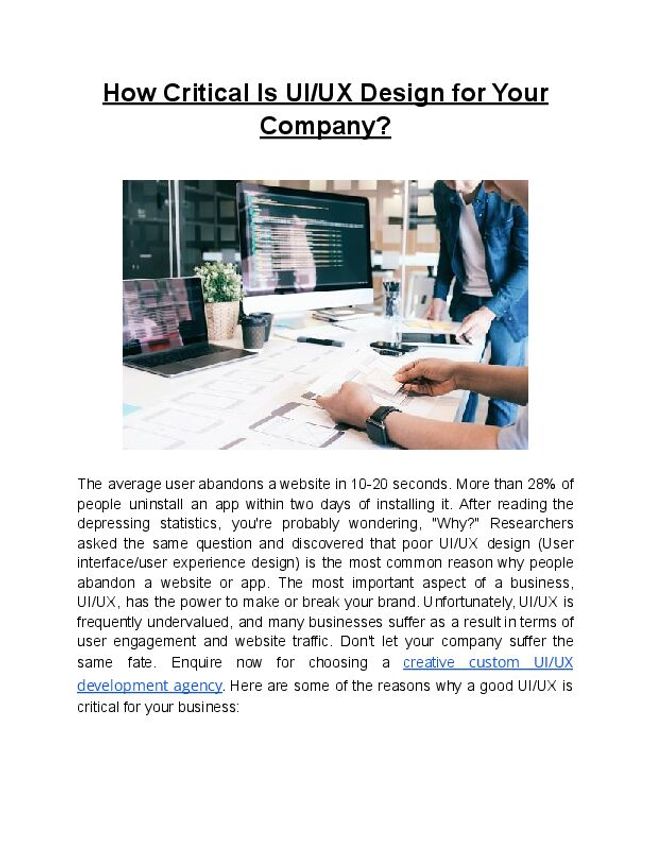 PDF document image preview