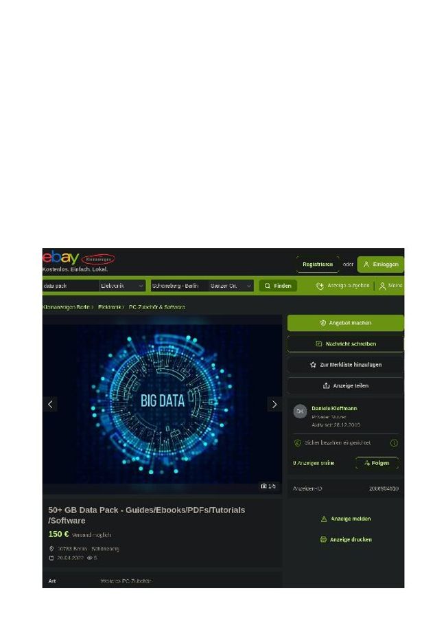 PDF document image preview