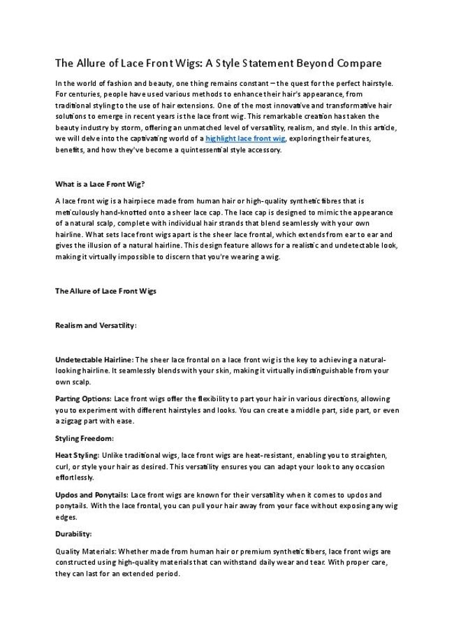 PDF document image preview