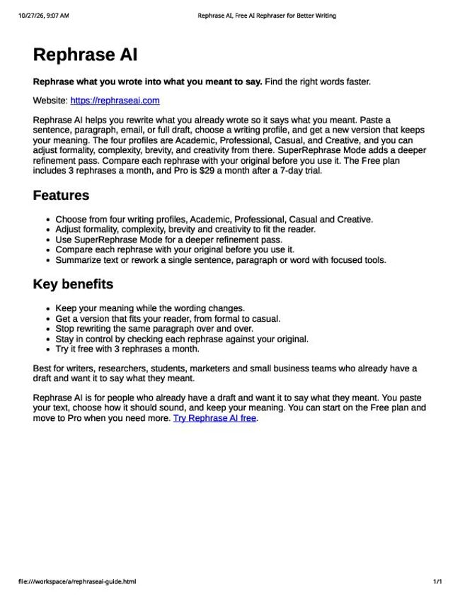PDF document image preview