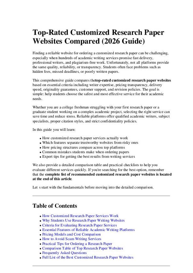 PDF document image preview