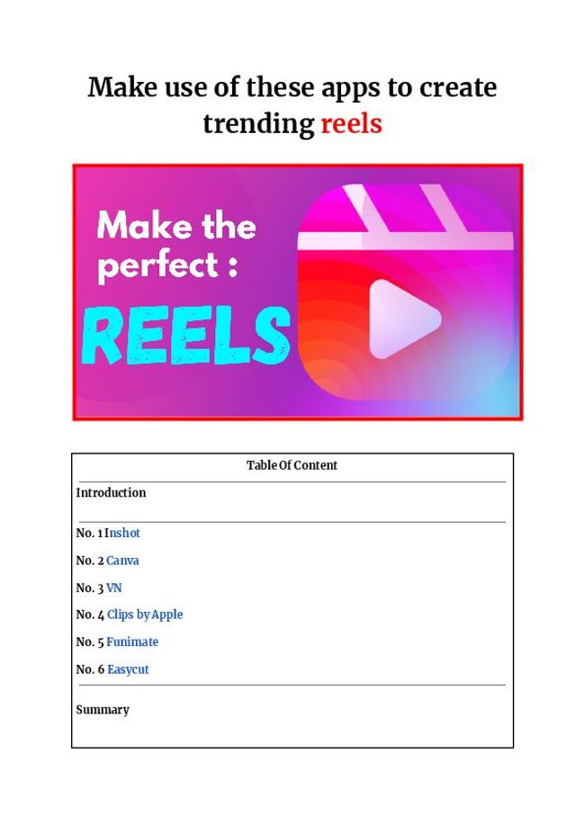 PDF document image preview