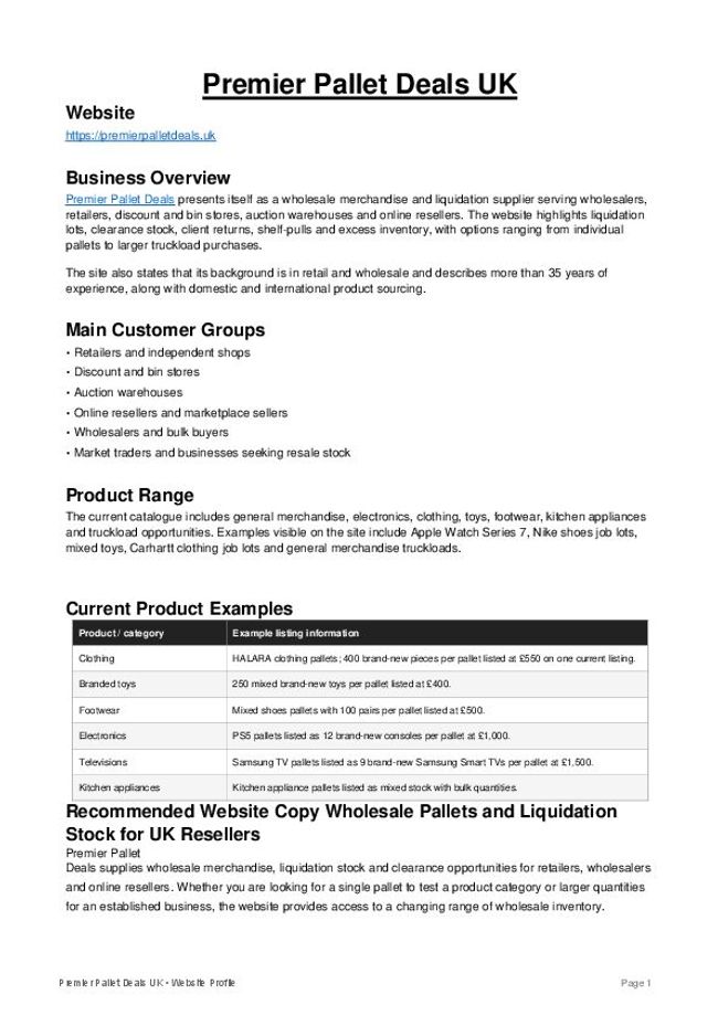 PDF document image preview