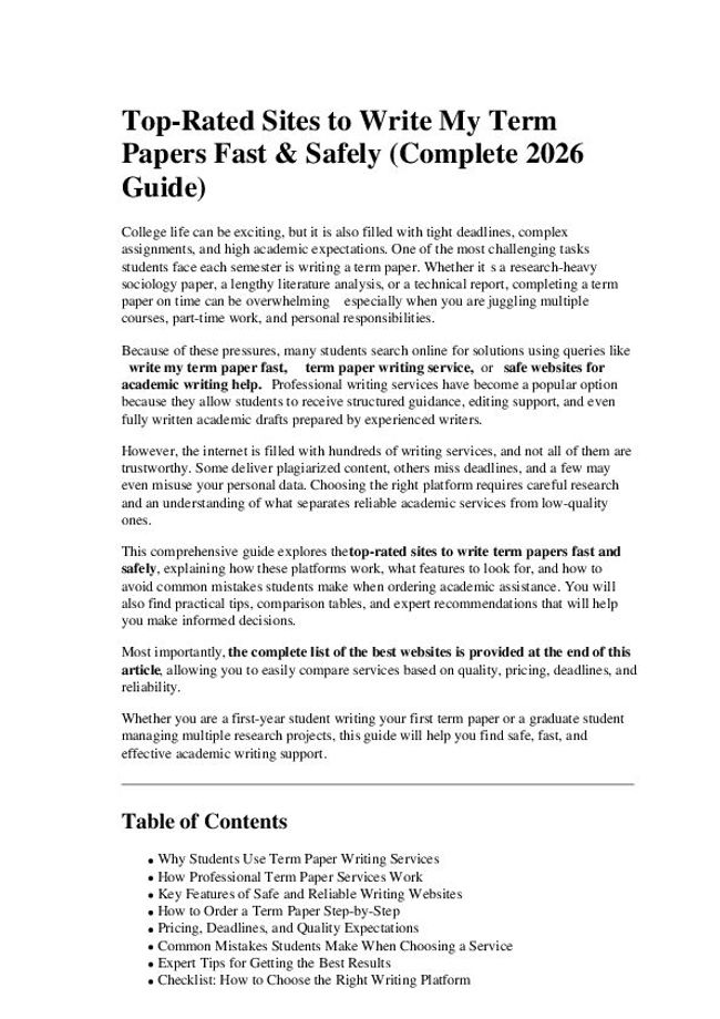 PDF document image preview