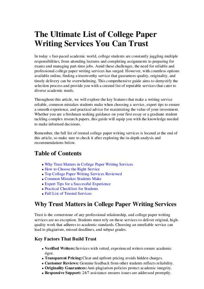 PDF document image preview