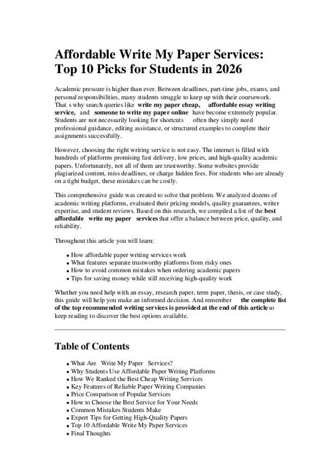 PDF document image preview