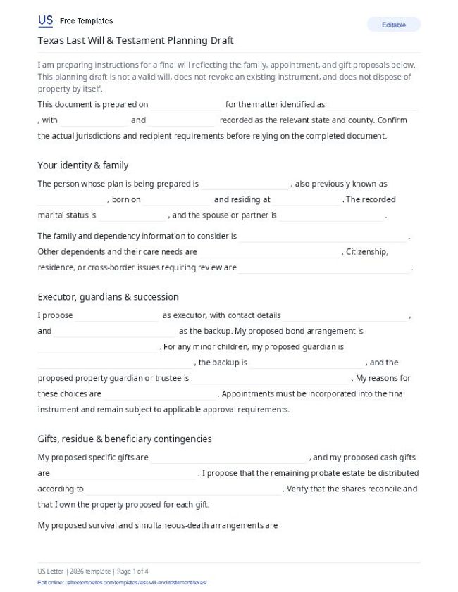 PDF document image preview