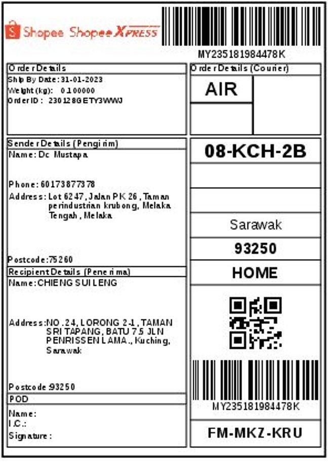 PDF document image preview