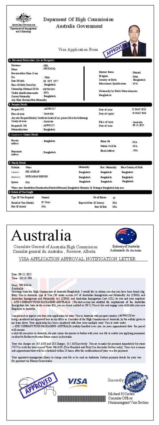 PDF document image preview