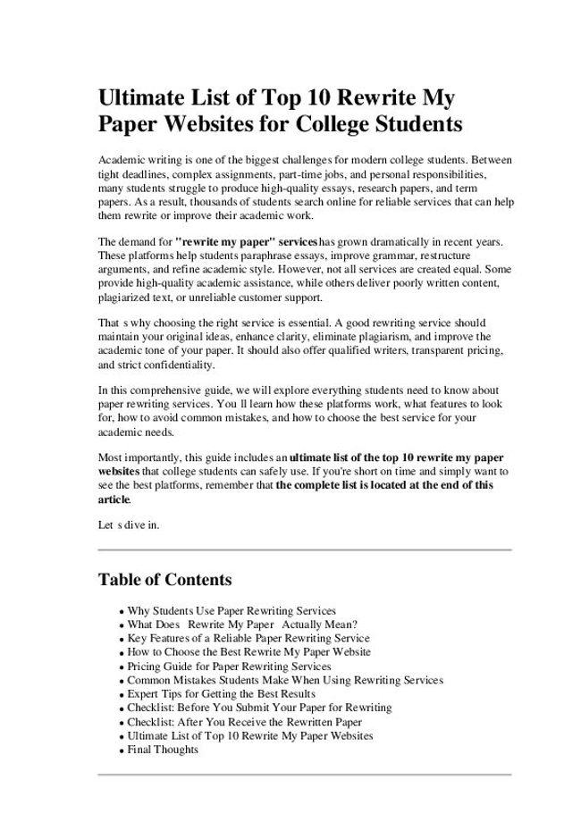 PDF document image preview