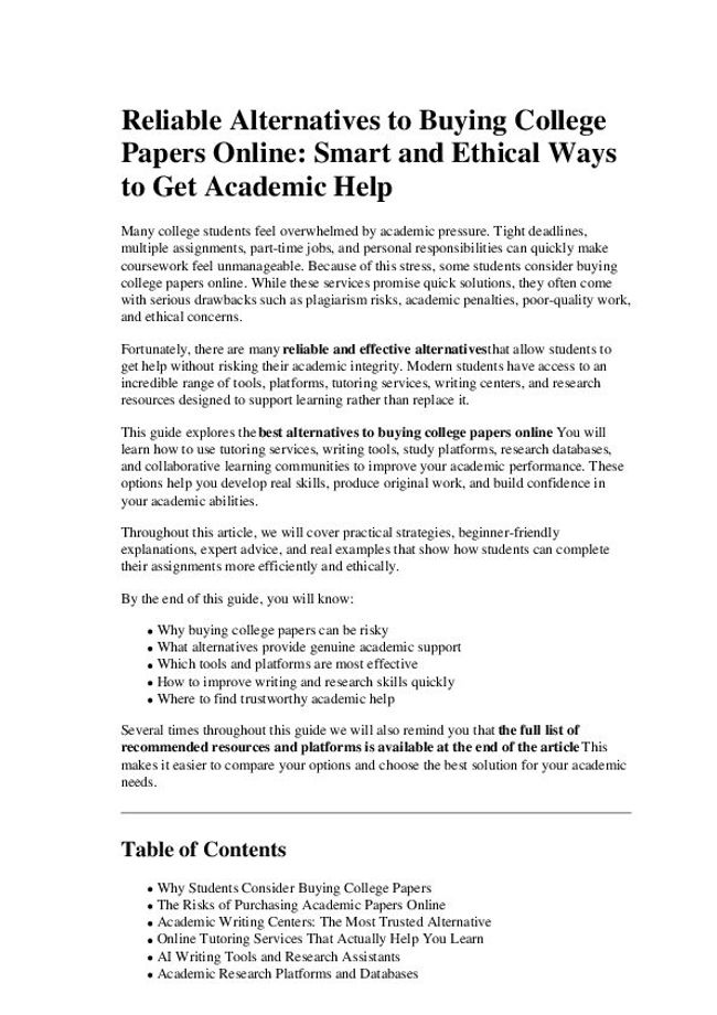 PDF document image preview