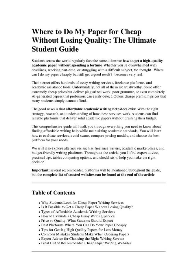 PDF document image preview