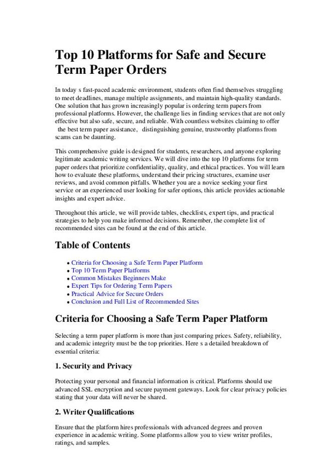 PDF document image preview