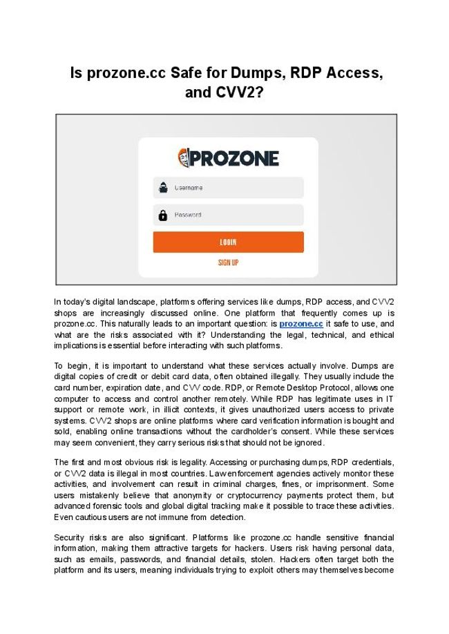 PDF document image preview