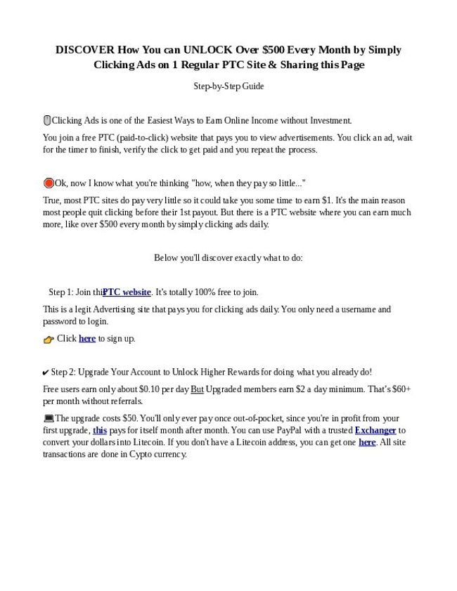 PDF document image preview