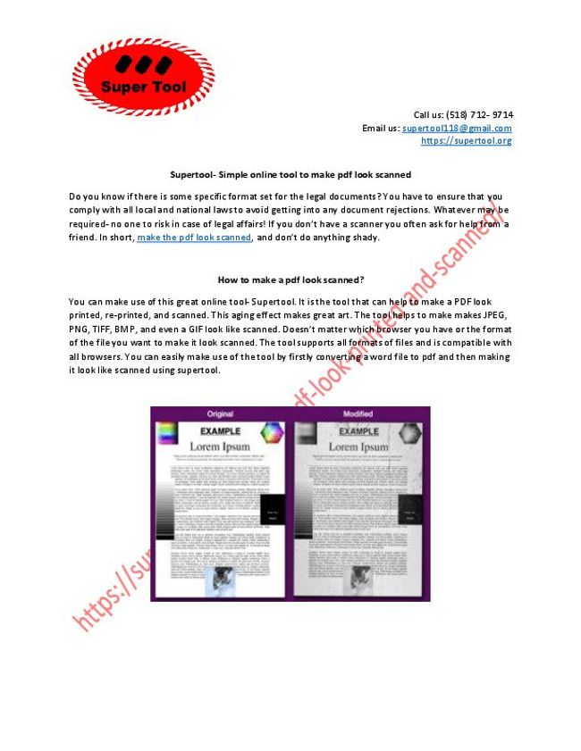 PDF document image preview