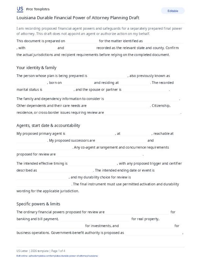 PDF document image preview