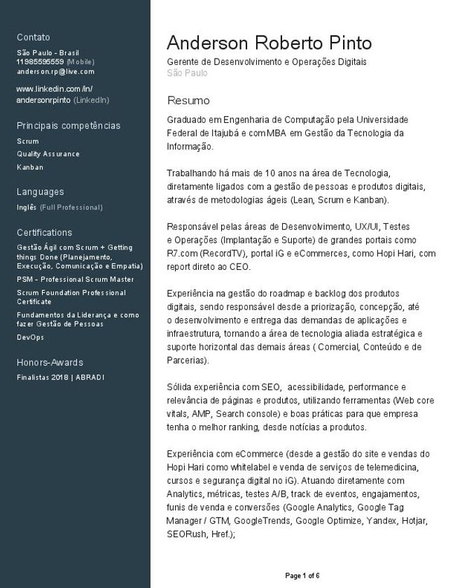 PDF document image preview