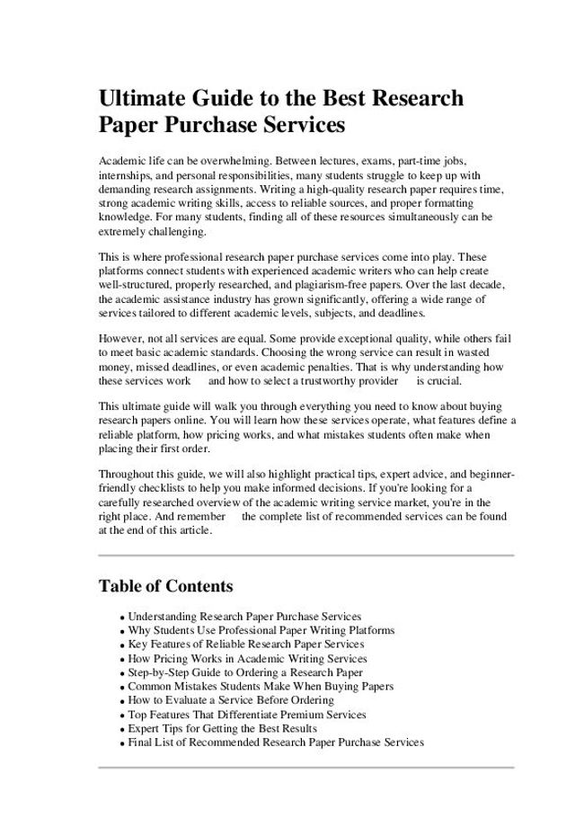 PDF document image preview
