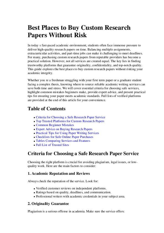 PDF document image preview