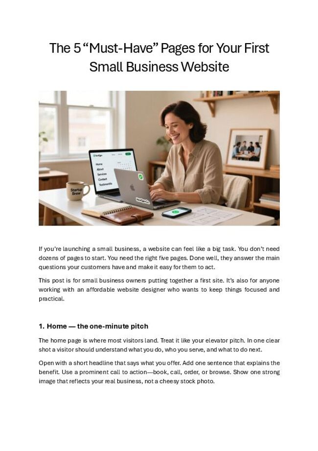 PDF document image preview