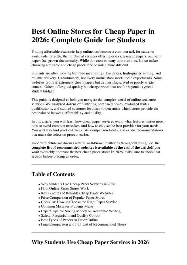 PDF document image preview