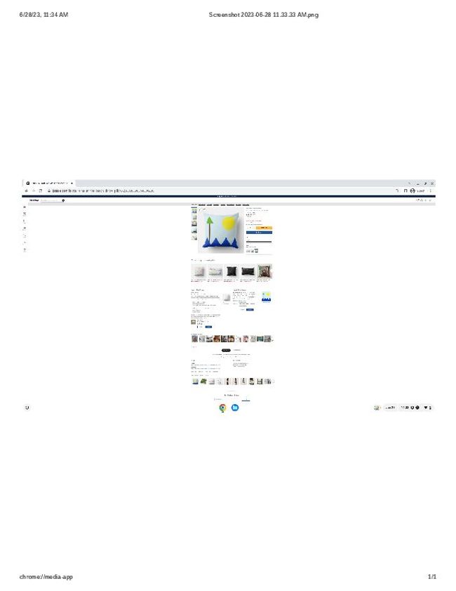PDF document image preview