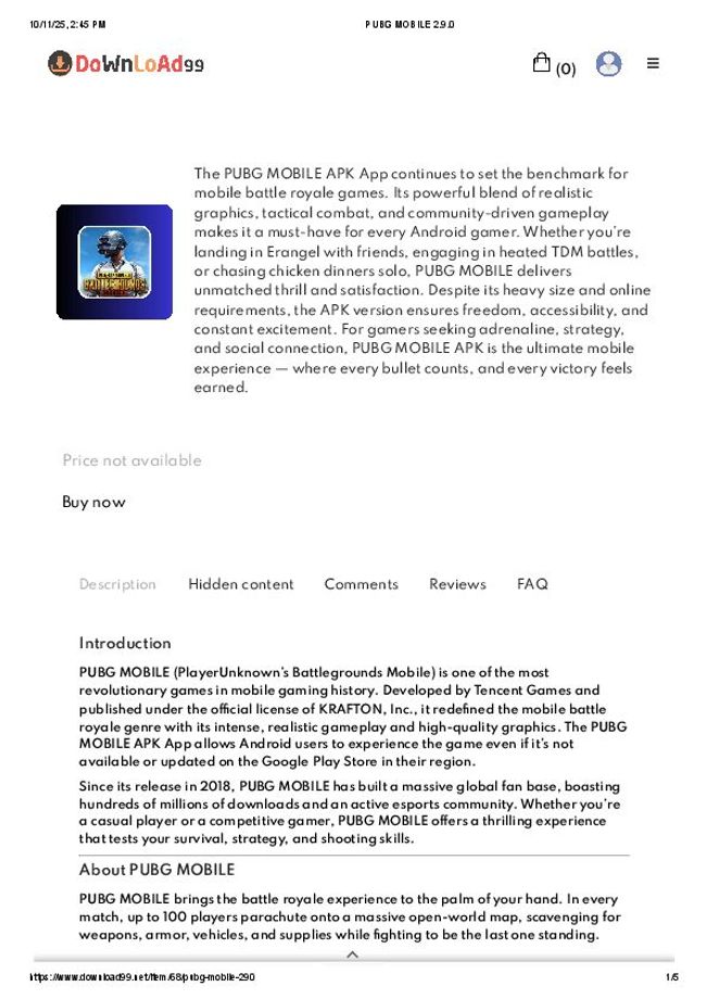 PDF document image preview