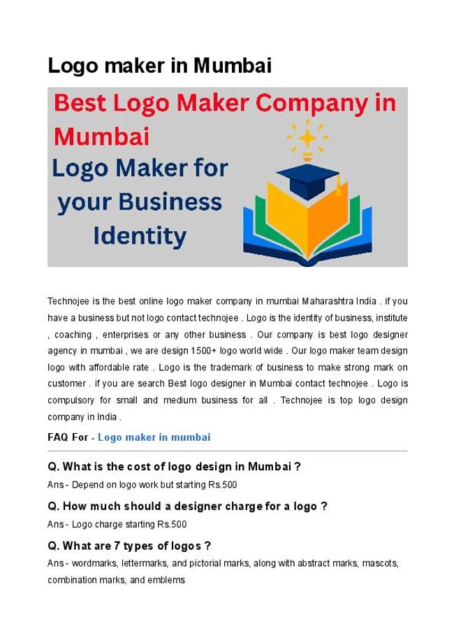 PDF document image preview