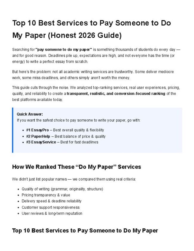 PDF document image preview