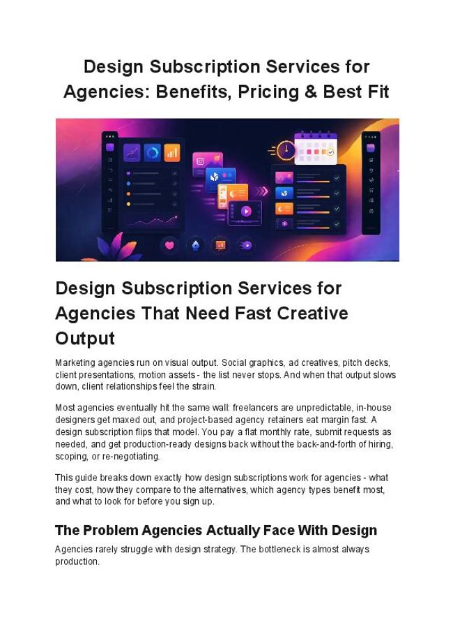 PDF document image preview