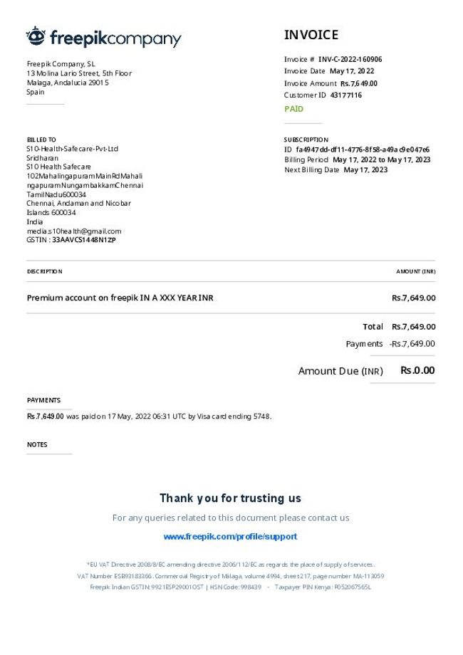 PDF document image preview