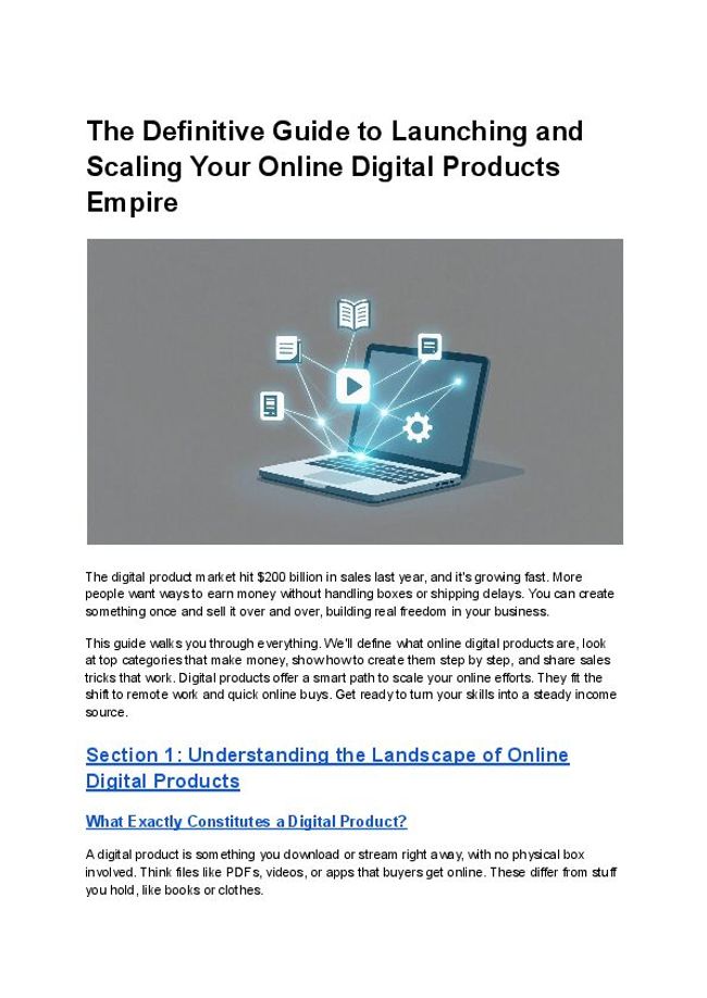 PDF document image preview