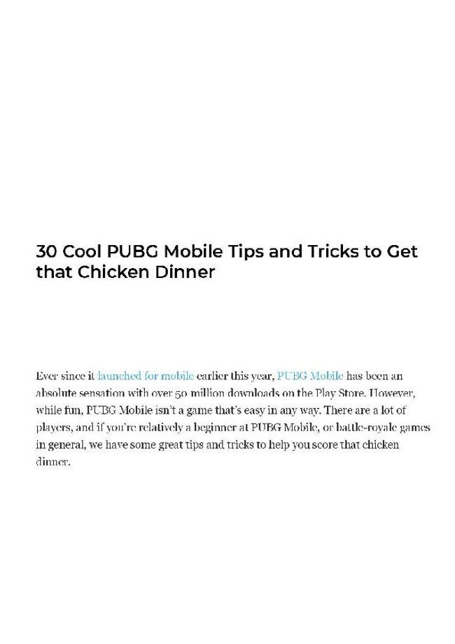 PDF document image preview