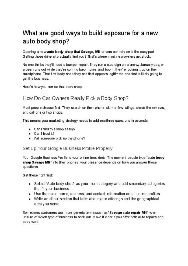 PDF document image preview