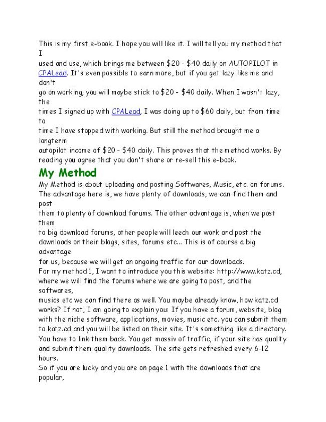 PDF document image preview